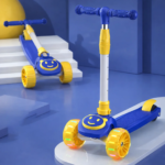 High Quality L560 Adjustable Metal Ride-On Scooter Foldable Design with LED Lights and Music - Image 7