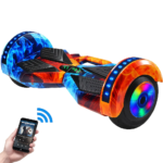 Smart Hoverboard 8 Inch Backlit LED Self Balancing Electric Scooter with Bluetooth Music - Image 4